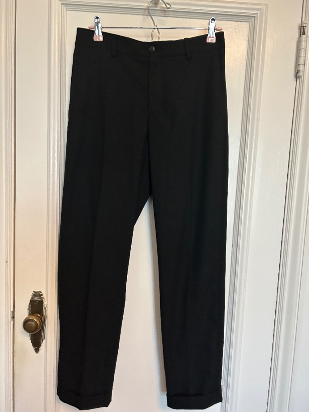 Zara Black Tapered Pants Sz 29
